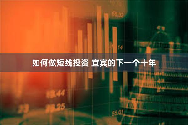 如何做短线投资 宜宾的下一个十年