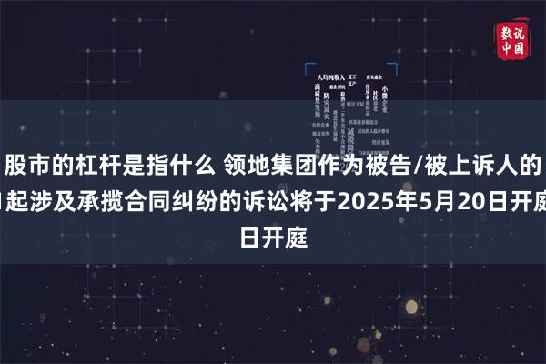 股市的杠杆是指什么 领地集团作为被告/被上诉人的1起涉及承揽合同纠纷的诉讼将于2025年5月20日开庭