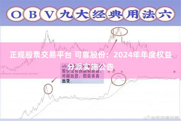 正规股票交易平台 可靠股份：2024年年度权益分派实施公告